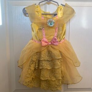 Disney Yellow and Pink Princess Dress